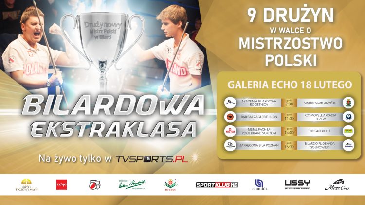 Bilardowa Ekstraklasa 2022 dzień 2.