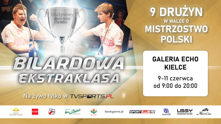 Bilardowa Ekstraklasa – II zjazd