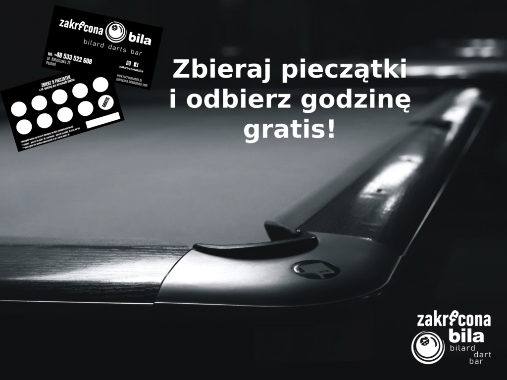 Zbieraj pieczątki i odbierz godzinę gratis!